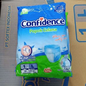 (10PCS) CONFIDENCE POPOK CELANA DEWASA SIZE L