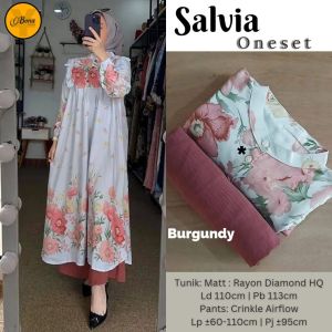 MD SETCEL MOTIF SETELAN CELANA SETCEL TUNIK DAN KULOT PAKAIAN SETELAN WANITA TERLARIS by Mudra