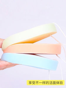 Thickened Algae Face Washing Sponge Exfoliating Cleansing Puff with Hanging Rope for Adults And Kids Non-Disposable Beauty Makeup Tools