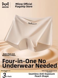 MiiOW | Seamless Anti-Peep Anti-Roll Summer Slim Tummy Control Buttocks Lifting Safety Shorts