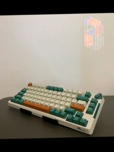 PixelBlock3D Keyboard Stand Minimalist Mechanical Membrane Sturdy 3D Printed 3D Printing