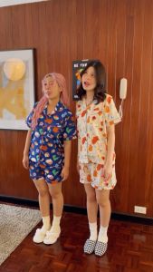 ssktmmee - ชุดนอนแขนสั้น ขาสั้น (รบกวนอ่านรายละเอียด) - ชุดนอนแขนสั้น ขาสั้น (รบกวนอ่านรายละเอียด)