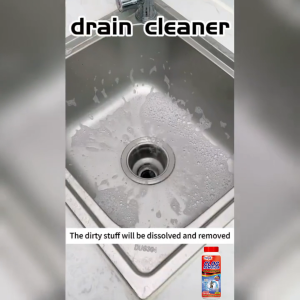 German Brand Drain Clog Remover Pipe Dredging Agent Powerful Clogged Remover 500G Drainage Pipe Remove Baradong Sink Toilet Bowl Dissolves Grease Hair Oil And Other Blockages