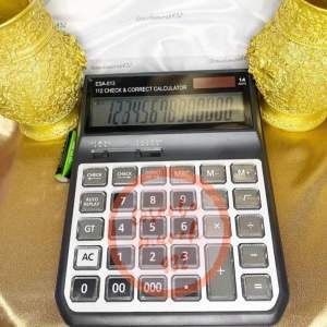 KALKULATOR ESA 013 14 DIGIT CHECK CORRECT AUTO REPLAY AKTIF PAKAI BATRAI A2 1 pcs besar