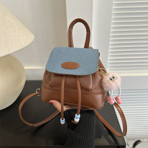 Cute Fashionable Small Size Womens Backpack Crossbody Bag Stylish Design Sensation New 2024 Trendy Nylon Shoulder Bag