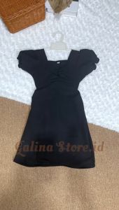 Dress Fuji Anak Perempuan Usia 1-5thn Serut Dada dress Crinkle Airflow anakperempuan Homedress anak.