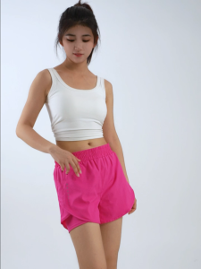 G318# Ladys Sports Dri-Fit Taslan Running Shorts with cycling Plus size YOGA /SWimming/volleyball