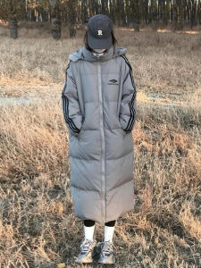 Hooded Warm Versatile Down Jacket 90 White Duck Down