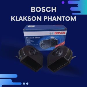 Klakson Mobil dan Motor Keong Bosch Phantom Black Fanfare Original