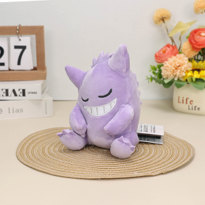 Takara Tomy | Gengar Pokemon Plush Toy Gengar Pendant Stuffed Soft Doll Cute Cake Cartoon Keychain Toys for Xmas Gifts