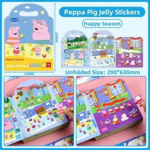 XIAOSHUGUOGUO | Quiet Nauron Sticker Book Educational Toy for Children 3-6