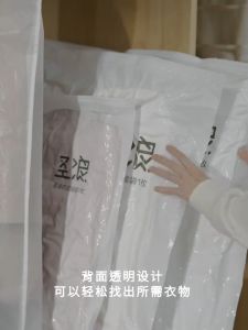 Compression Bag Vacuum Storage Bag organizer for clothes for travel vacuum sealed plastic bags reusable Bbags zip lock convenient storage home reusable airtight clothes quilt waterproof vacuum compression bags storage space thicken travel packing bags