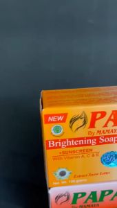 Sabun Papaya By Mamaya: Sabun Pemutih Kulit & Penghilang Jerawat