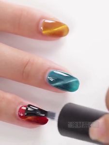 Ardour Magic Magnet Stick Double-head Pen For 3D Magnetic Cat Eye Gel Nail Polish Nail Art Manicure Tool