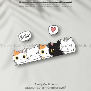 chapter byte | Scratch Cover Stickers Water-resistant