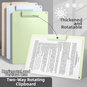 Adjustable Rotating Thick File Folder