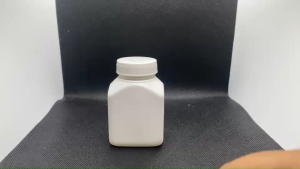 ขวด 100 มล. (12ใบ) ขวดพลาสติกPE เหลี่ยมจตุรัส+ฝาหมุน (น้ําหนัก=0.4kg)