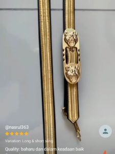 Belt Putih Pedang ATM Complete set *REAY STOCK*