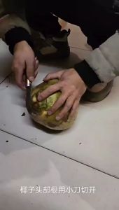 【COD】Portable Coconut Hole Opener Opening Machine Commercial Manual Open Green Coconut Cutting Fruit Shop