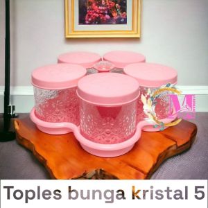 Toples Set Calista 5 Daun Free Box Dus