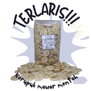KERUPUK MAWAR MENTAH ISI 220pcs 1KG BESAR DAN KECIL MURAH#kerupukrafael#kerupukseblak