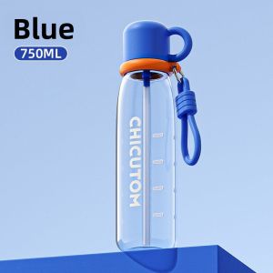 CHICU TOM | Student Boys Special Summer Tritan Straw Cup Sports Water Bottle