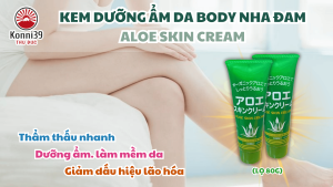 KEM DƯỠNG ẨM DA BODY NHA ĐAM ALOE SKIN CREAM (TUÝP 80GR)