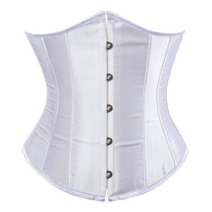 Underbust Corset Waist Slimming Corset Bustiers Body Shaper for Women Lace-up Corset Belt Waist Trainer