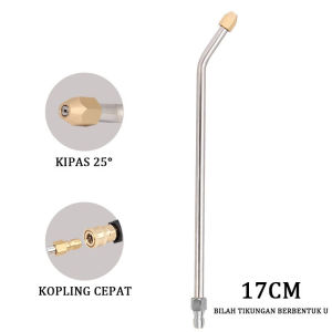 Phụ Kiện Chuyên Dụng Dành Cho BDGF 2555° /90° Đầu Súng Phun Nước Áp Suất Cao Hình Chữ U 1 / 4 "