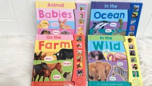 Ocean / Farm / Animal Babies / Wild - An Animal Sounds Board Book!