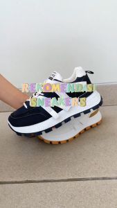 Kingbest "FREE BOX" (Size 36 - 41) Loise Sepatu Wanita Sneakers Kasual Shoes Trendy 9240