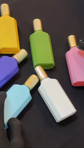 [ 1 PCS ] BOTOL KOSONG MINYAK WANGI 32ML PETAK PASTEL COLOUR SKRU ( LZ 513 )