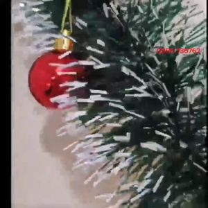 Dây đuôi chồn trang trí Noel - giáng sinh  Lễ Têt kích thước dài 2m dày 9cm HÀNG ĐẸP ĐƯỢC ĐỰNG RIÊNG TRONG TÚI.