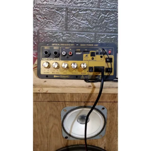 COD TaffSTUDIO Papan Ampli Amplifier Board Bluetooth 12V Super Bass Karaoke Audio Optical Fiber D50