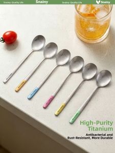 Snainy | Titanium Spoon Long Handle