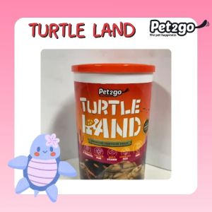 (สินค้าพร้อมส่ง) Turtle Land อาหารเต่าบกพรีเมียมสูตรสาหร่ายสไปรูริน่า 300g. และ 2.5kg.