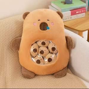 ⭐️Ready Stock⭐️ CapybaraStrawberry Bear Plush Doll & Small Balls Cushion