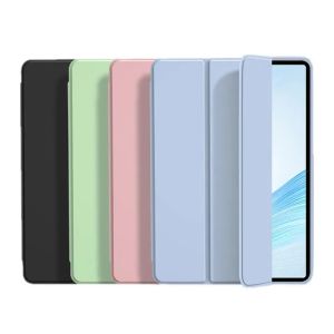 For Huawei Honor Pad V9 Case 11.5 inch PU Leather Soft TPU Silicone Back Tablet for Honor Pad V9 2024 ROL-W00 ROL-W10 Case Cover