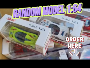 1:64 Diecast Metal Car – Surprise Random Model Toy for Kids 3+ (Like Hot Wheels)