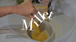 Premium Organic Whole Grain Millet - Gluten-Free Yellow Rice - 1kg/500g Bag