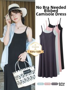 MIDULI | Pregnant Breastfeeding Sleepwear Pajama Dress