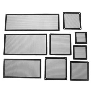 EELHOE | 80mm 90mm 120mm 140mm PC Chassis Cooling Fan Dust Filter Magnet Dustproof Mesh Cover Computer Chassis Net Guard with Hole