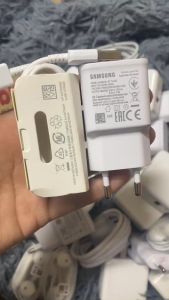 bộ sạc nhanh samsung S10 dây Type C hàng zin bóc máy BH 12 tháng