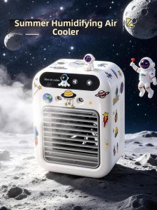 Silent Cooling Desk Humidifier and Fan Educational Toy for 3-6 Years Old