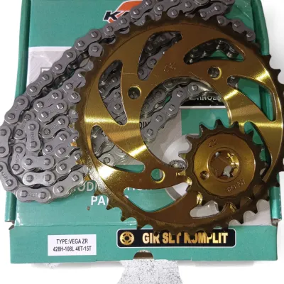 GEAR SET / CHAIN KIT VEGA ZR /JUPITER Z NEW ROBOT 428H 15-40T
