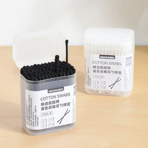 100 ชิ้น ก้านไม้ สำหรับ บาดแผล สะอาด ใช้สำหรับการบำรุงผิว ใช้ปั่นหู ใช้สำหรับบาดแผล เครื่องมือแคช่หู ไม้พันสำหรับก้าน สำหรับปลอดภัย จัดส่งจากประเทศไทย