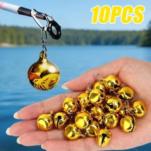30Pcs Fishing Bell Bite Alert / Dual Loud Fishing Bite Alarm Bell / with Rod Clip / Night Fishing Tool