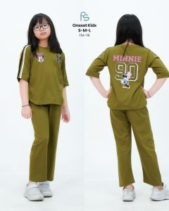 FOREVER SWEET Setelan baju anak Oneset kids SML