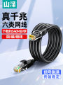 Cáp Mạng Gigabit Cat6 Gia Đình Kết Nối Cáp Mạng Siêu 5 Cat6 Cho Máy Tính Và Bộ Định Tuyến 10Mbps SAMZHE. 