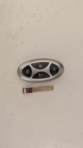 Vỏ Chìa Khóa Điều Khiển Từ Xa Ô Tô Jingyuqin 5 Nút ABS + Kim Loại Dành Cho Hyundai Tucson IONIQ 6 Grand Prix GN7 Kona Santa Fe Sonata Staria Elantra 2024 2025